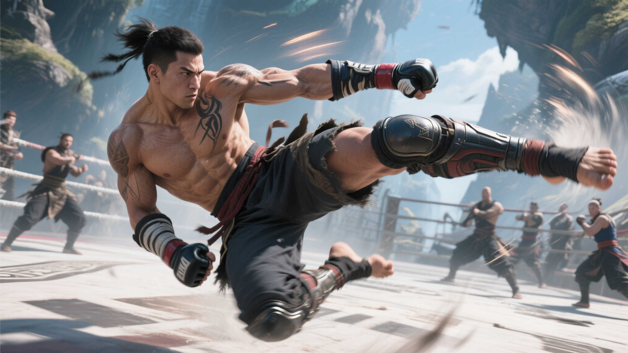 《剑星》战斗系统预览曝光:高能腿技抢眼 《剑星》战斗系统预览曝光:高能腿技抢眼