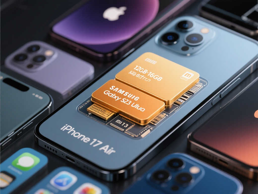 iPhone17 Air或将搭载12GB内存：媲美Pro Max旗舰配置！