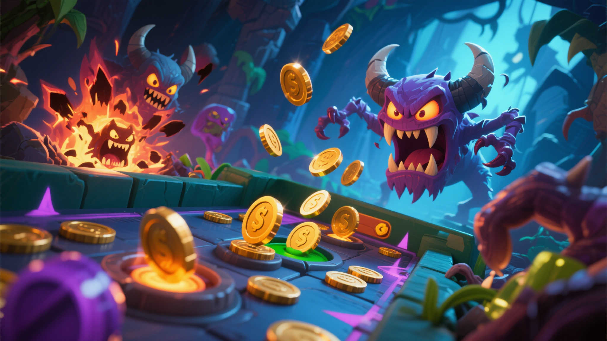 推币机”也能变冒险？《推币勇者》带你打怪升级！